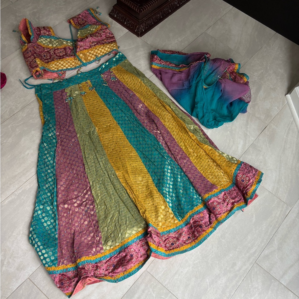 Colorful Traditional Lehenga Set